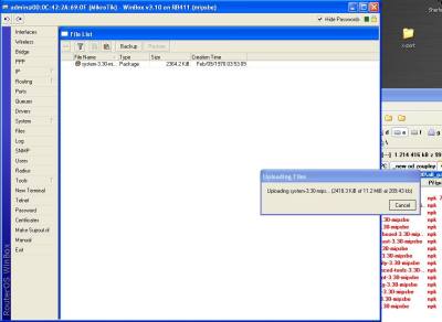 Mikrotik Update RouterOS